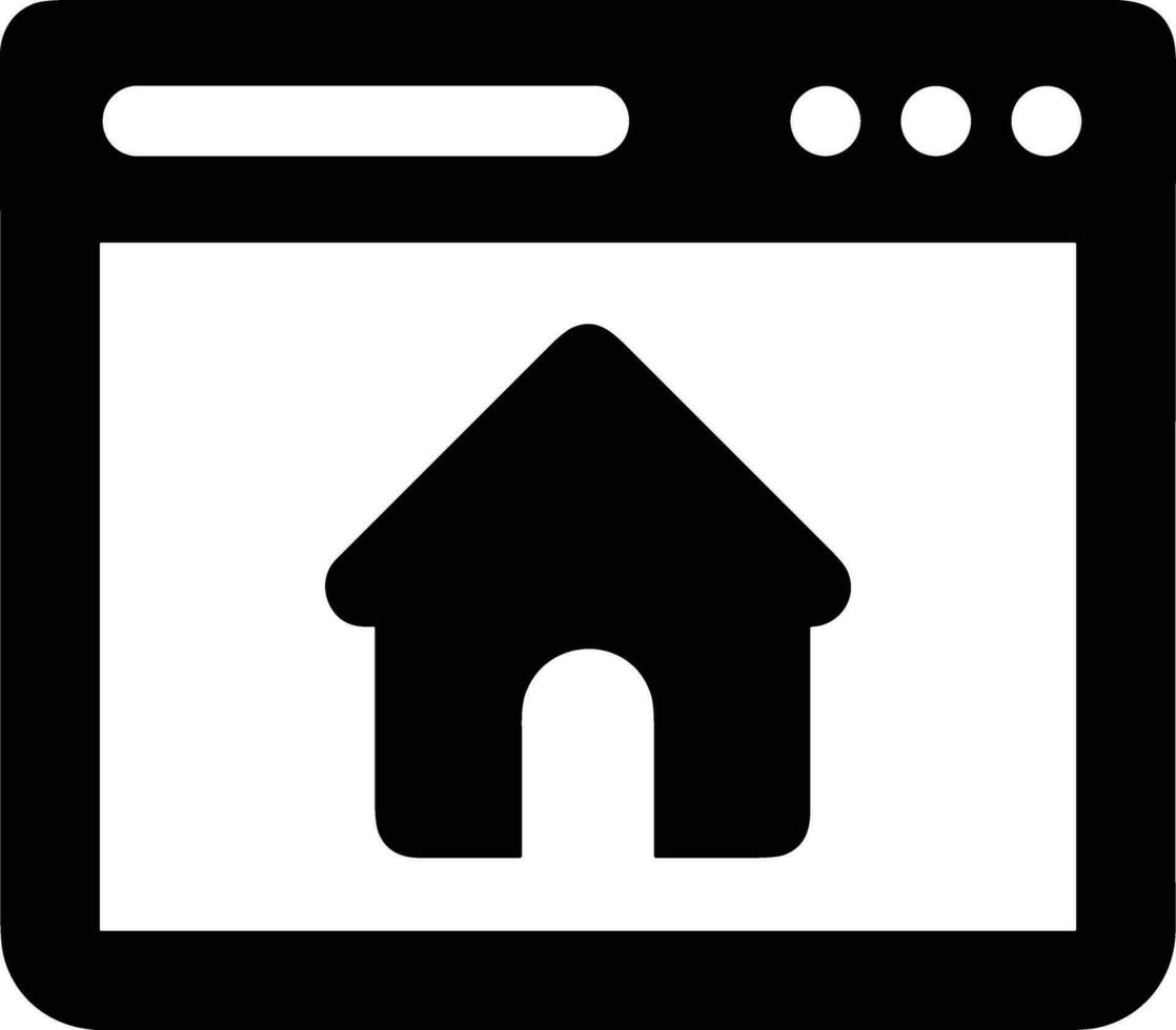 Home homepage icon symbol vector image. Illustration of the house real estate graphic property design image