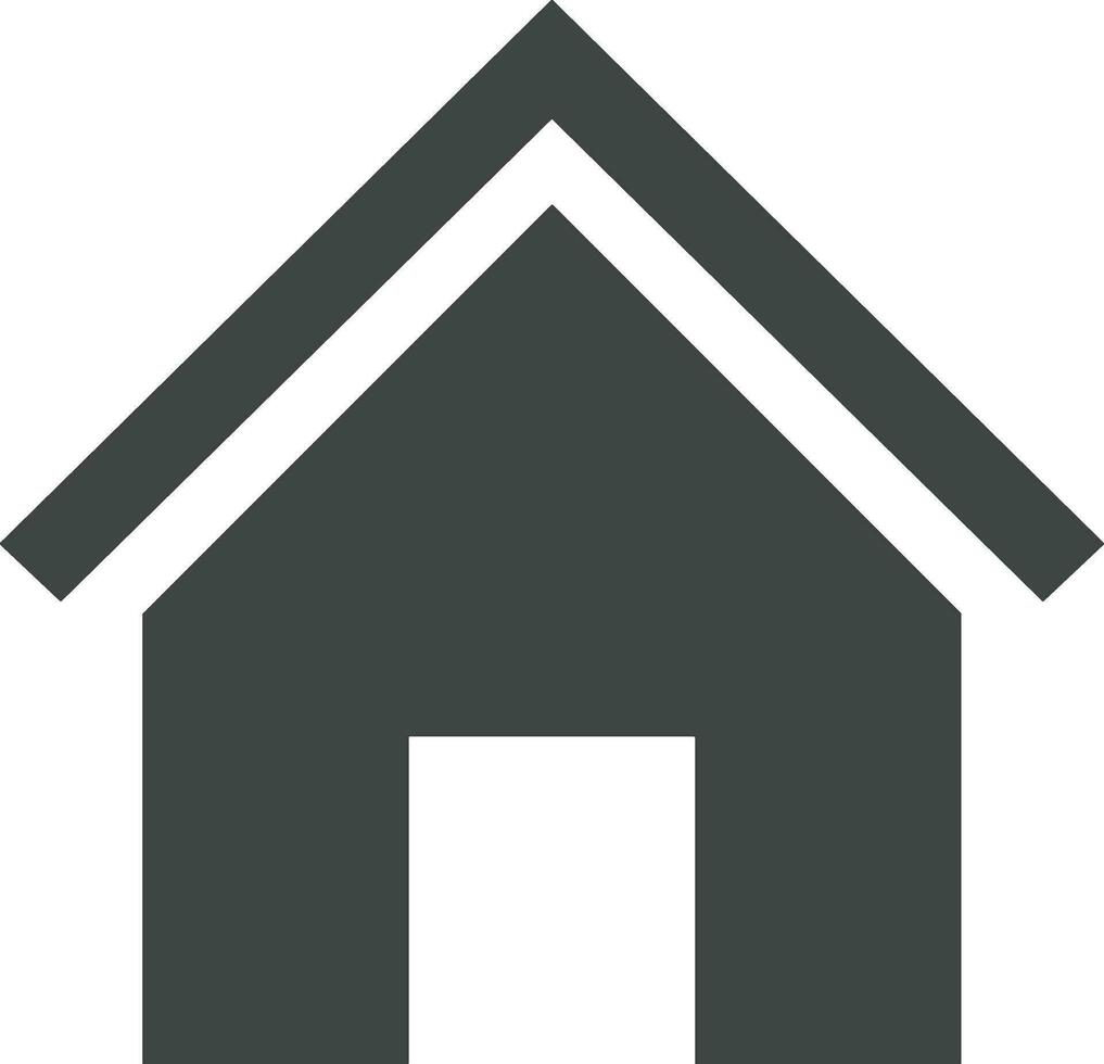 Home homepage icon symbol vector image. Illustration of the house real estate graphic property design image