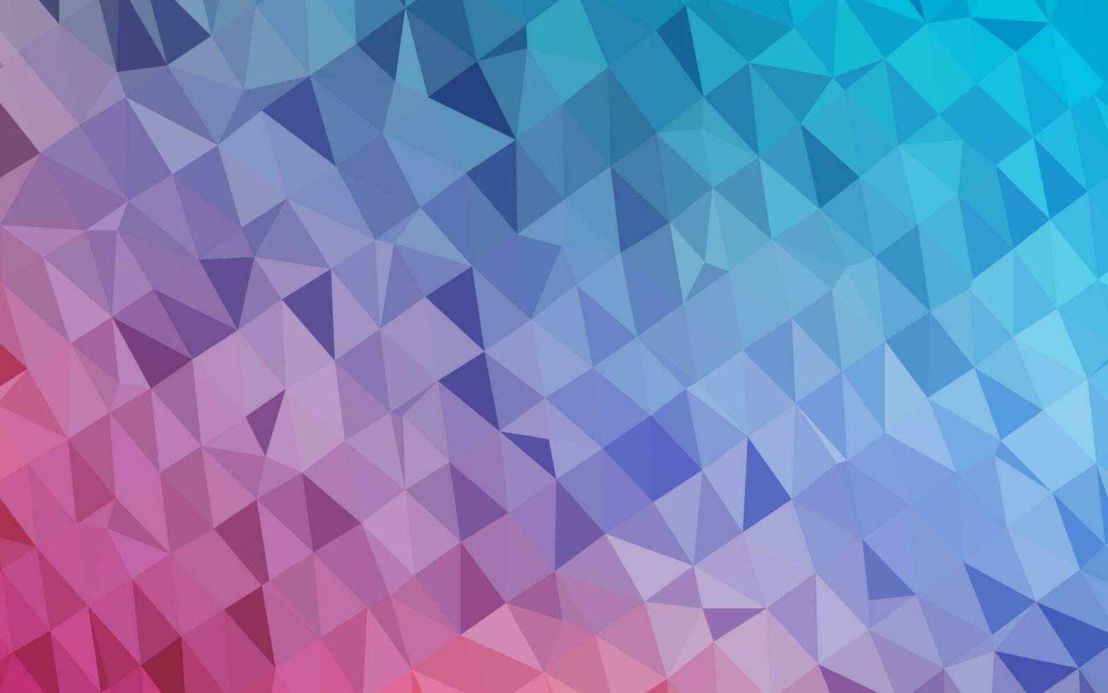 Light Blue, Red vector triangle mosaic texture.