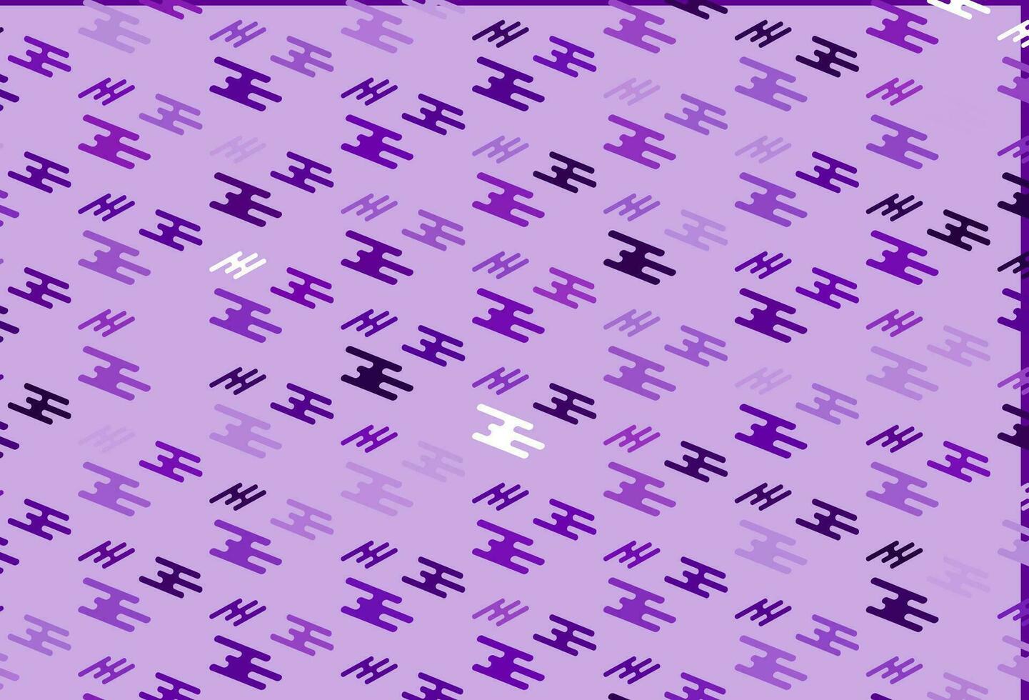 Fondo de vector violeta claro con líneas rectas.