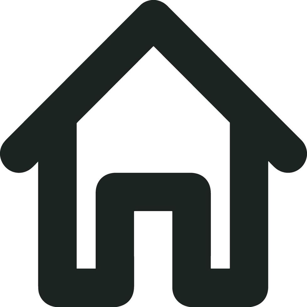 Home homepage icon symbol vector image. Illustration of the house real estate graphic property design image