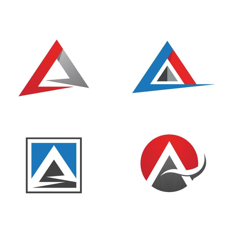 A Letter Logo Template vector