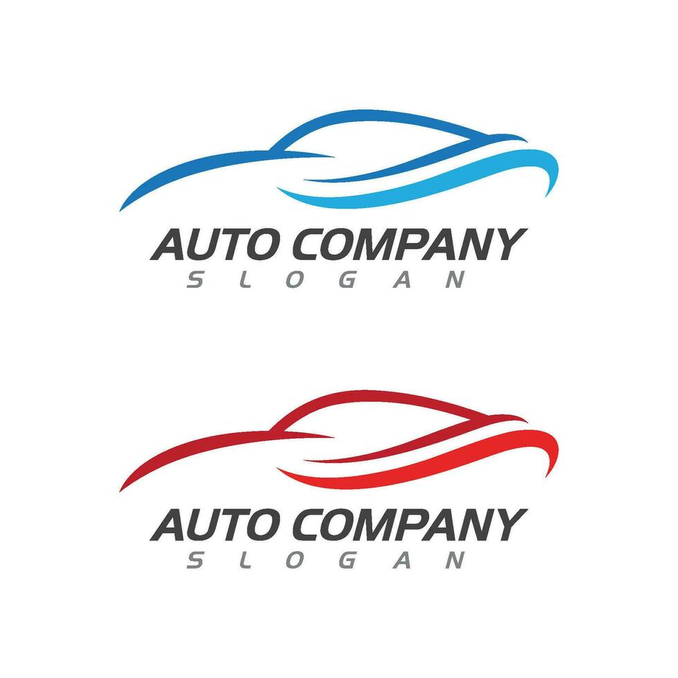 vector de plantilla de logotipo de auto auto