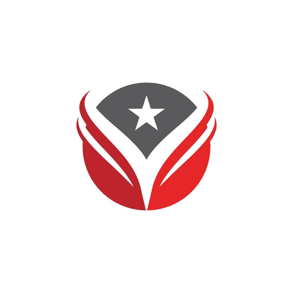 V Letter Logo Template vector