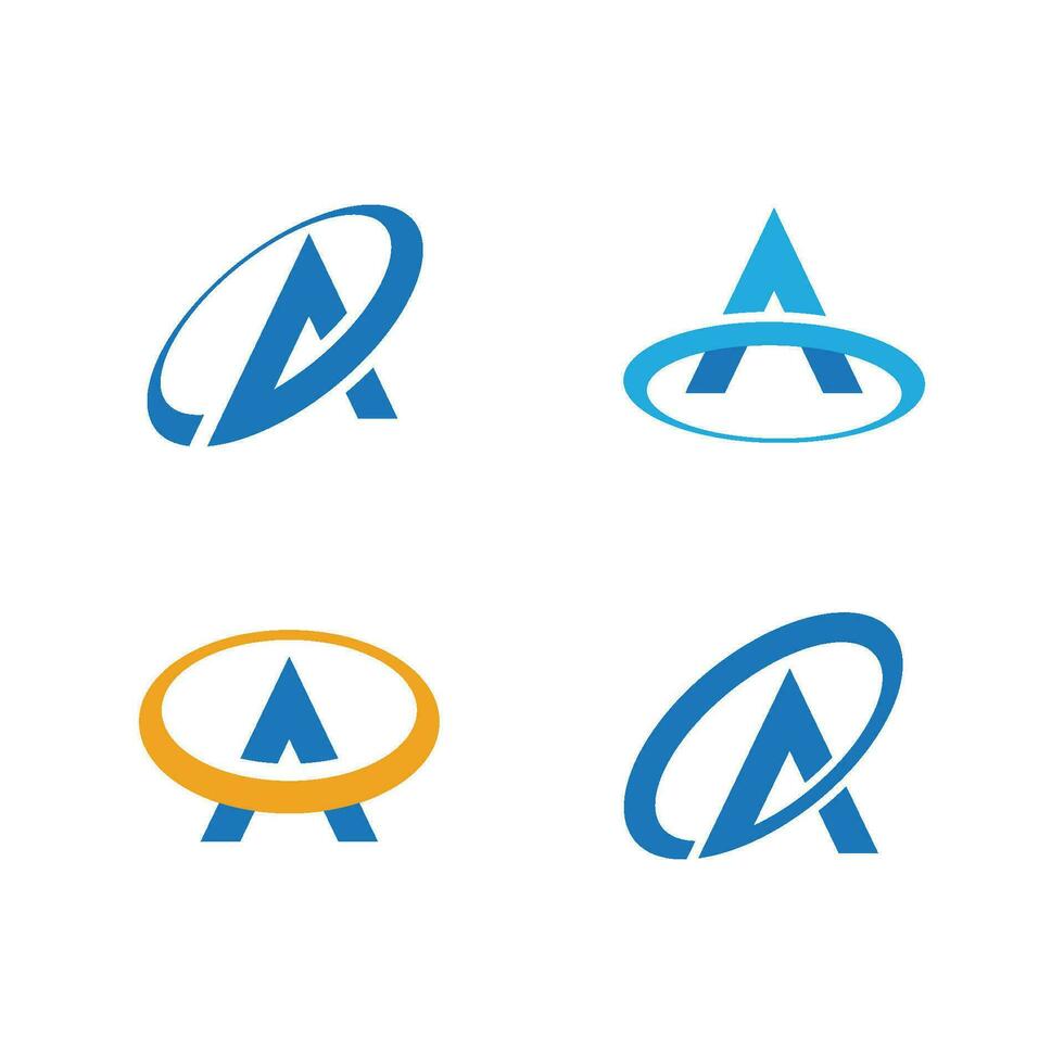 A Letter Logo Template vector