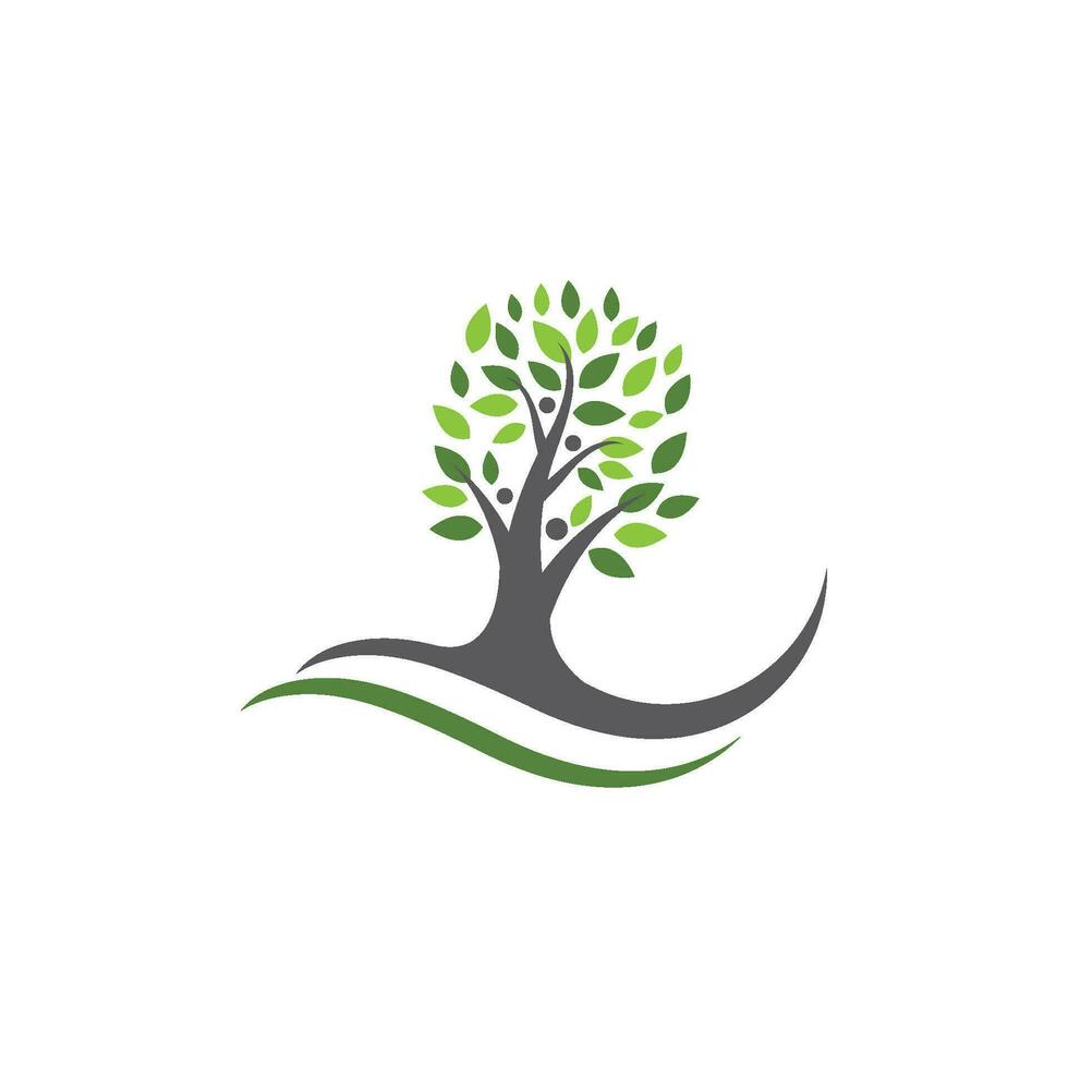 Tree branch vector ilustration design