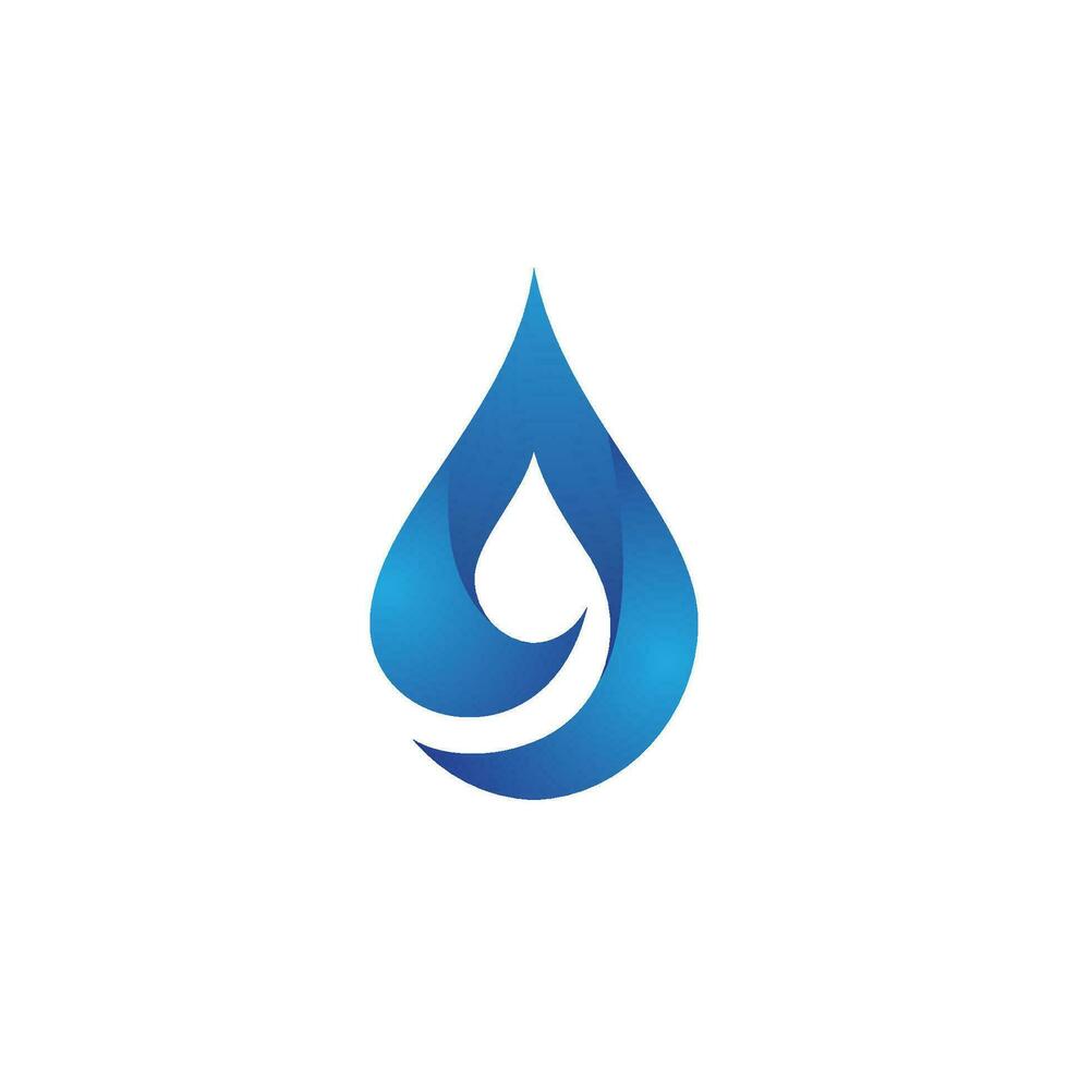 water drop Logo Template vector