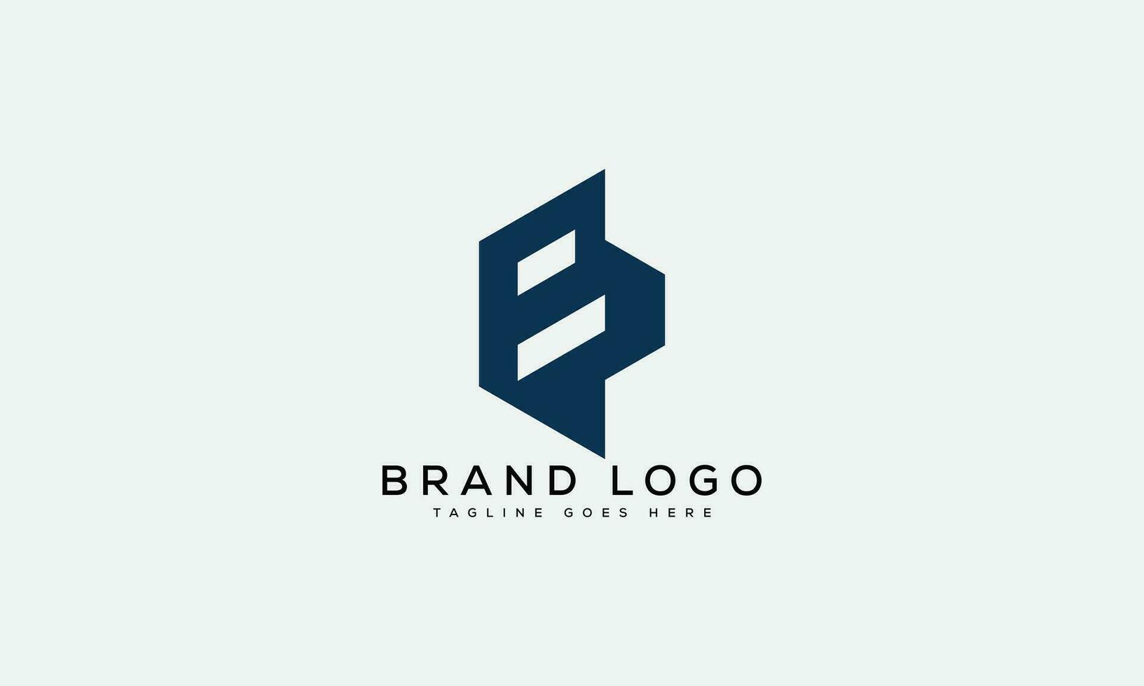 letter B logo design vector template design for brand.