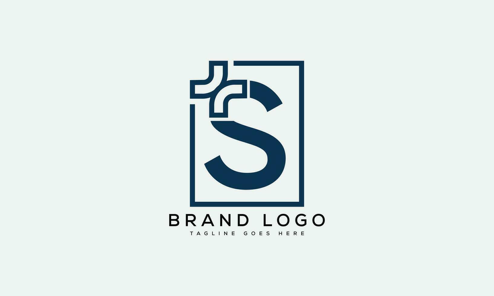 letter S logo design vector template design for brand.