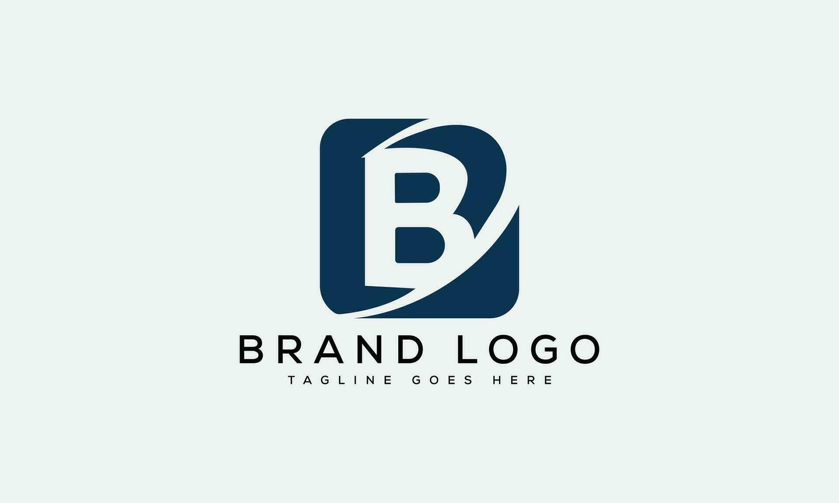 letter B logo design vector template design for brand.