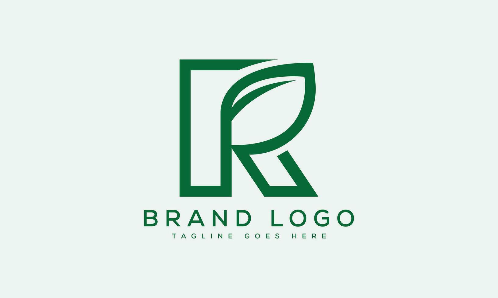 letter R logo design vector template design for brand.