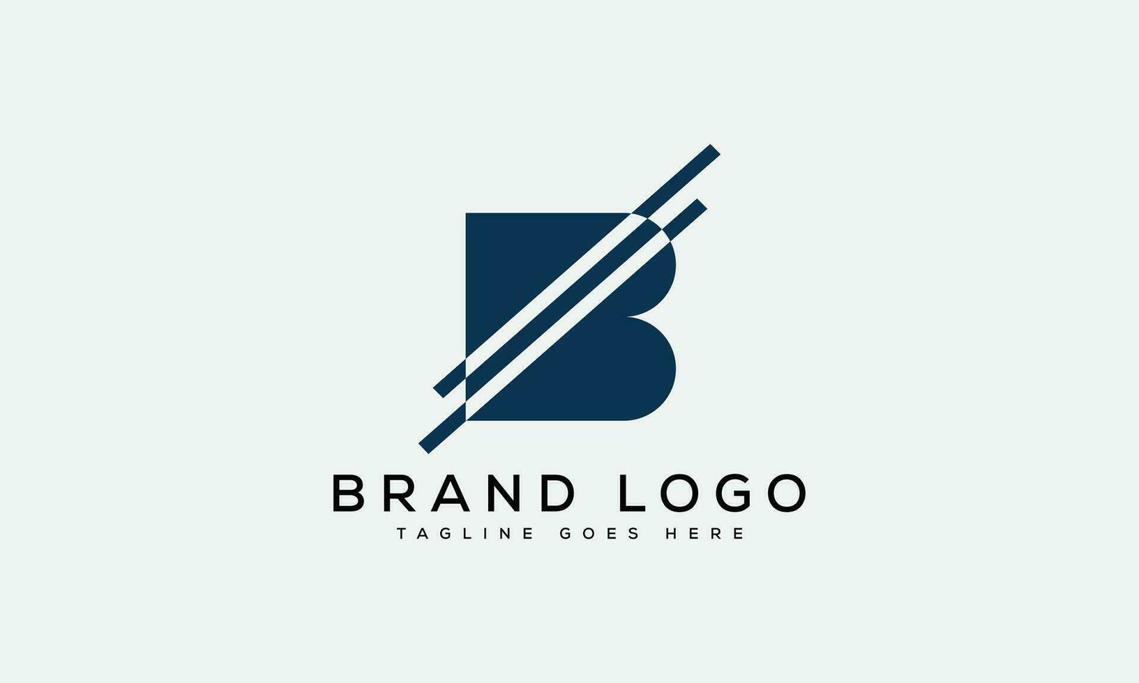 letter B logo design vector template design for brand.