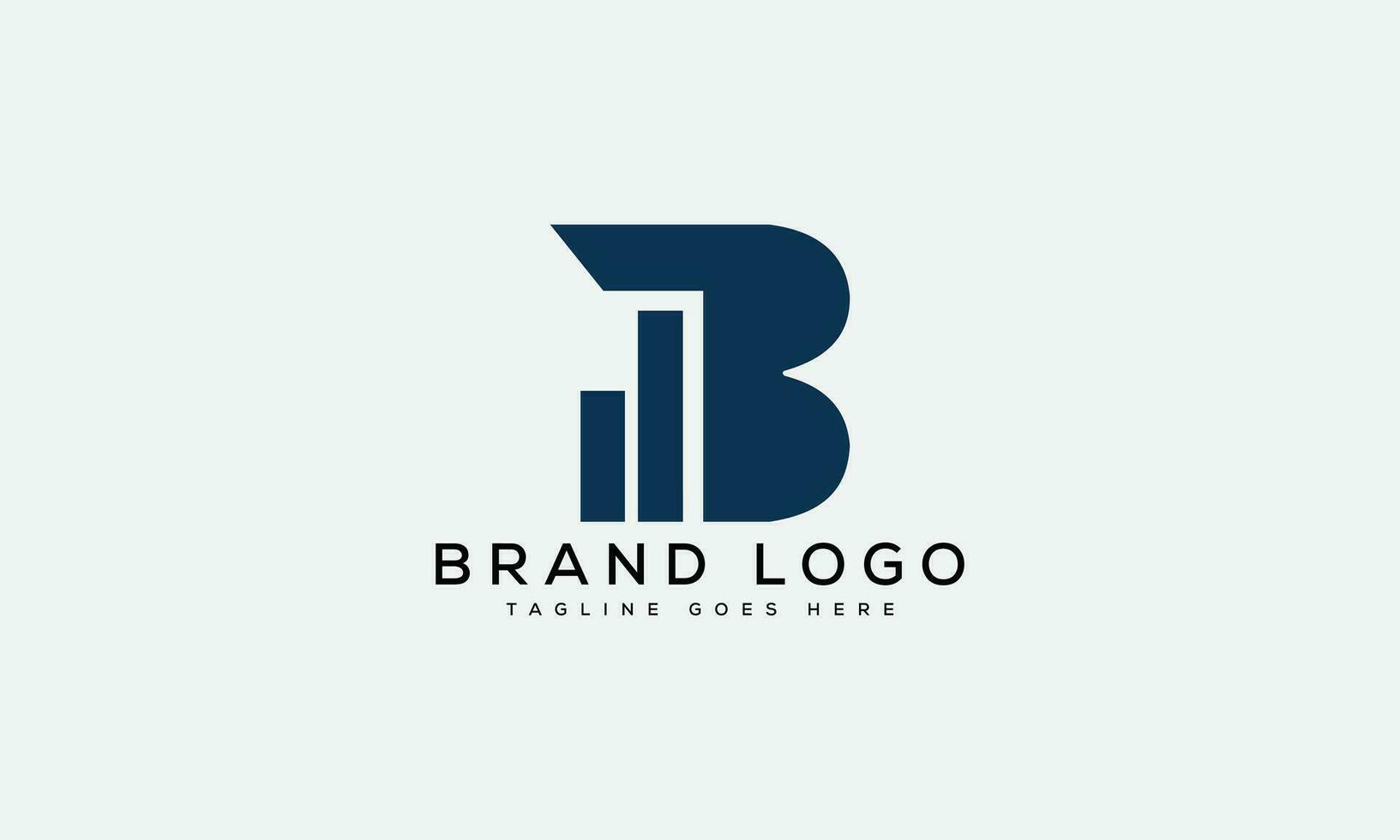 letter B logo design vector template design for brand.