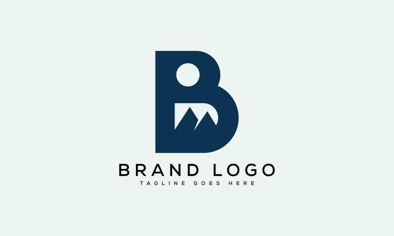 letter B logo design vector template design for brand.