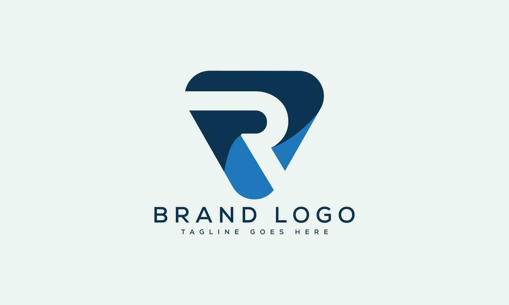 letter R logo design vector template design for brand.