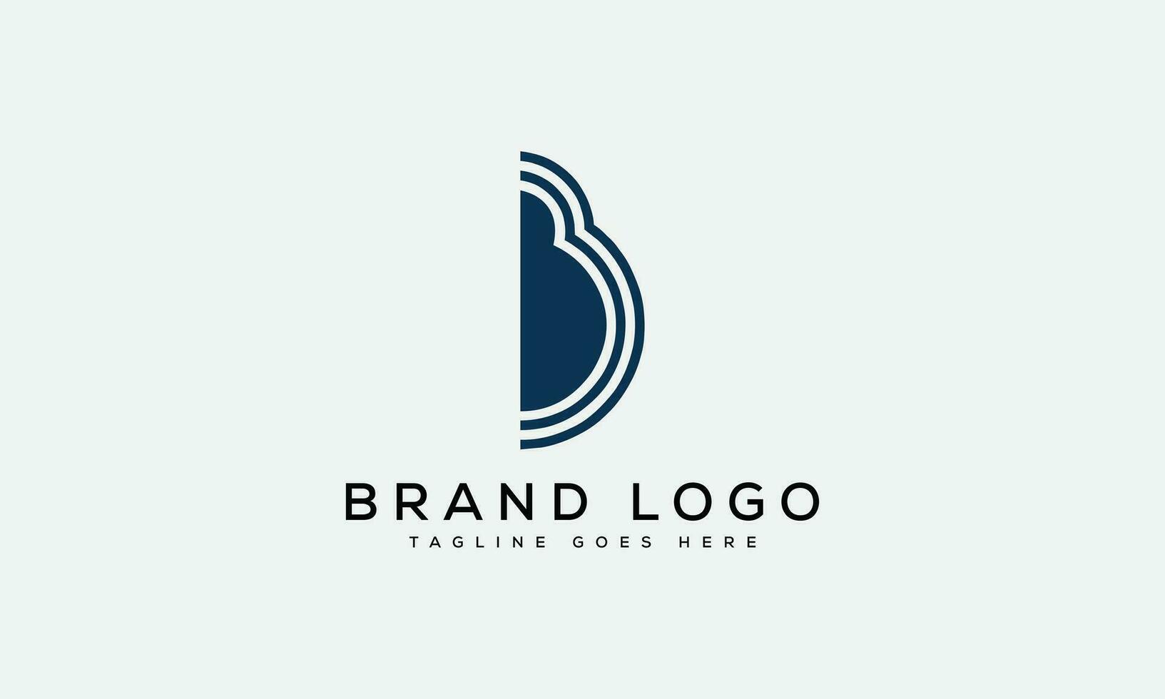 letter B logo design vector template design for brand.