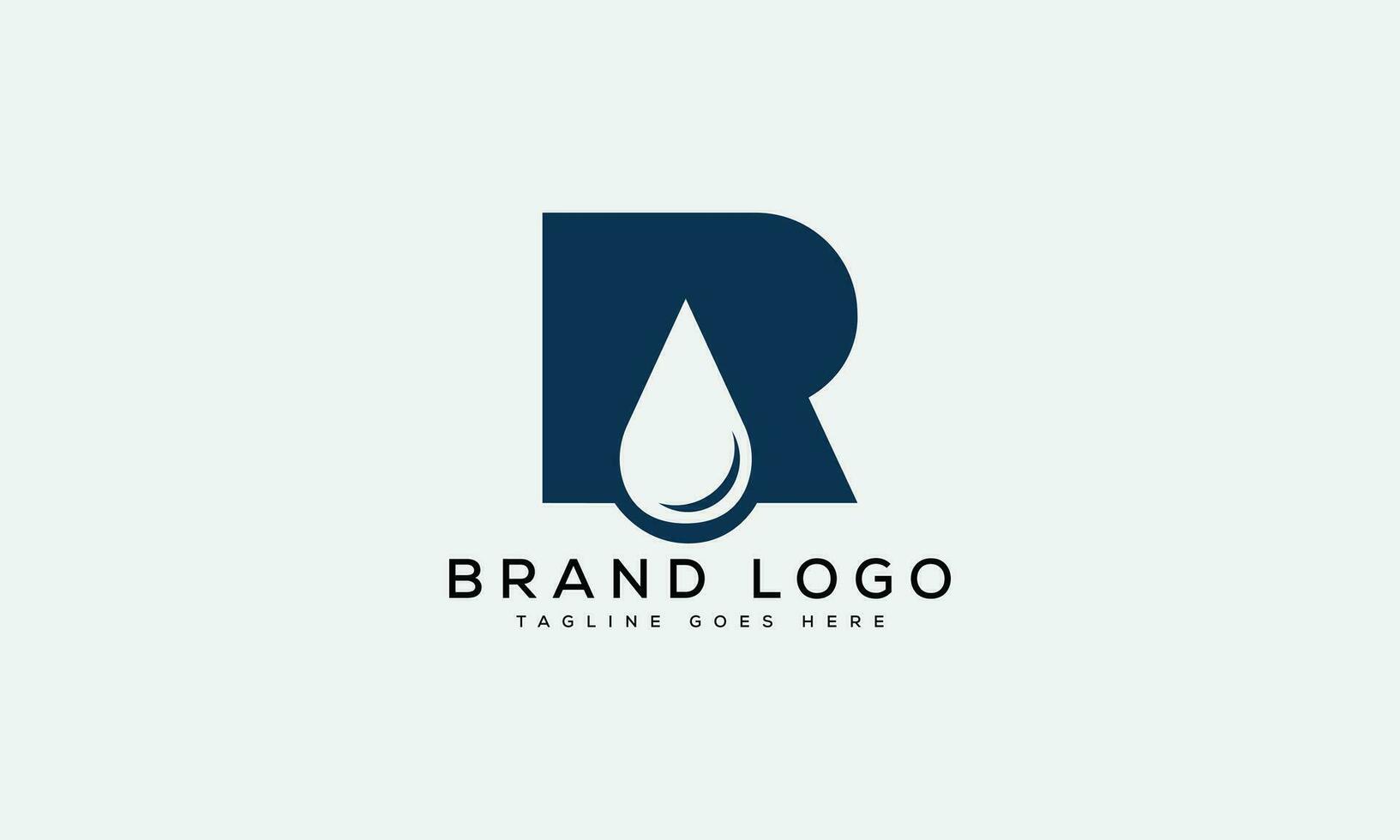 letter R logo design vector template design for brand.