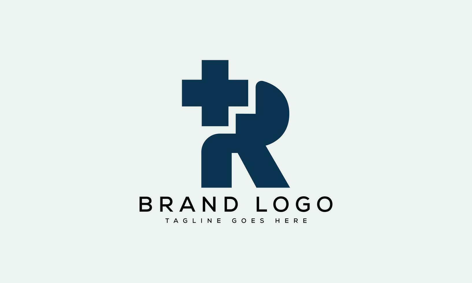 letter R logo design vector template design for brand.