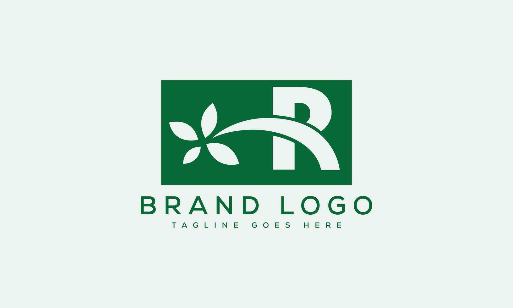 letter R logo design vector template design for brand.
