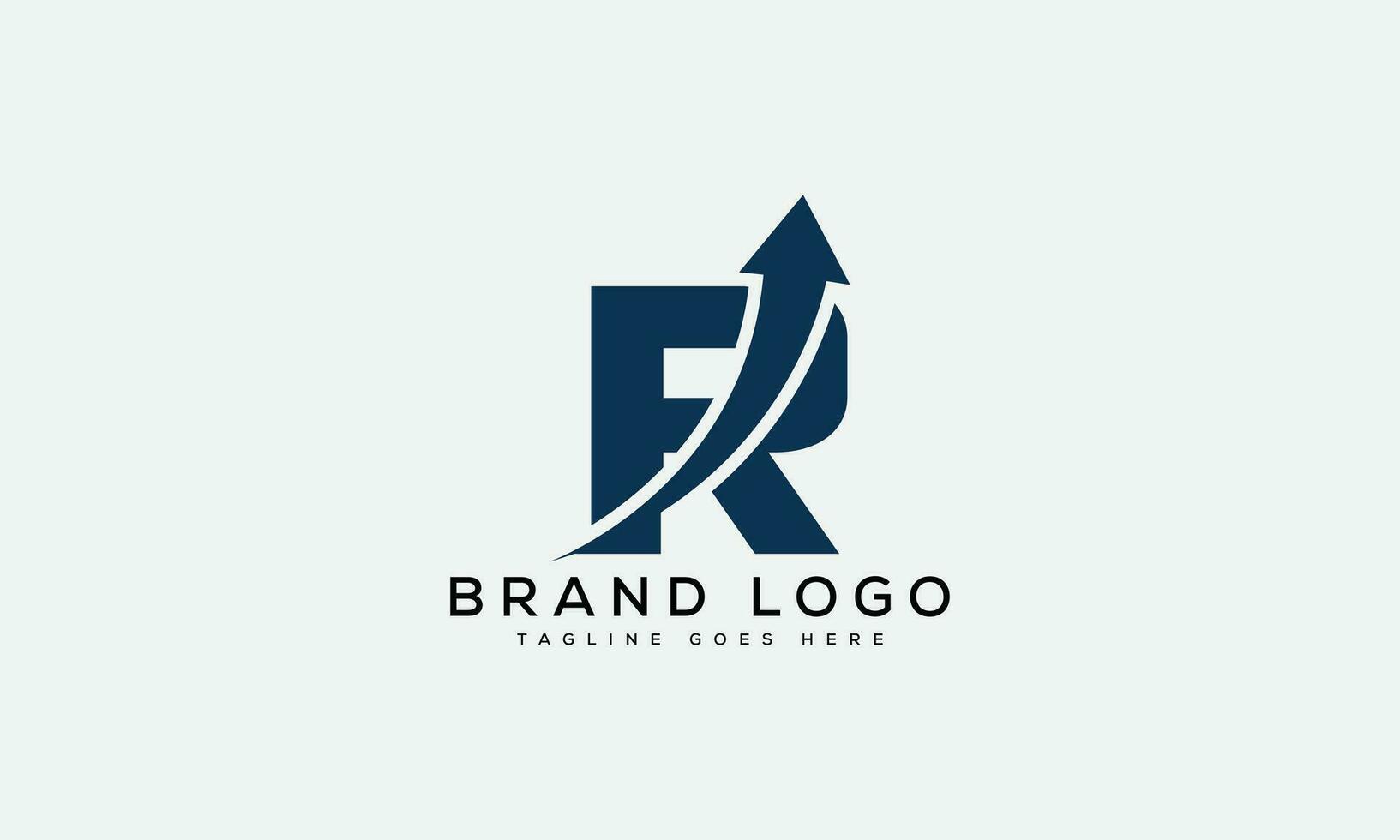 letter R logo design vector template design for brand.