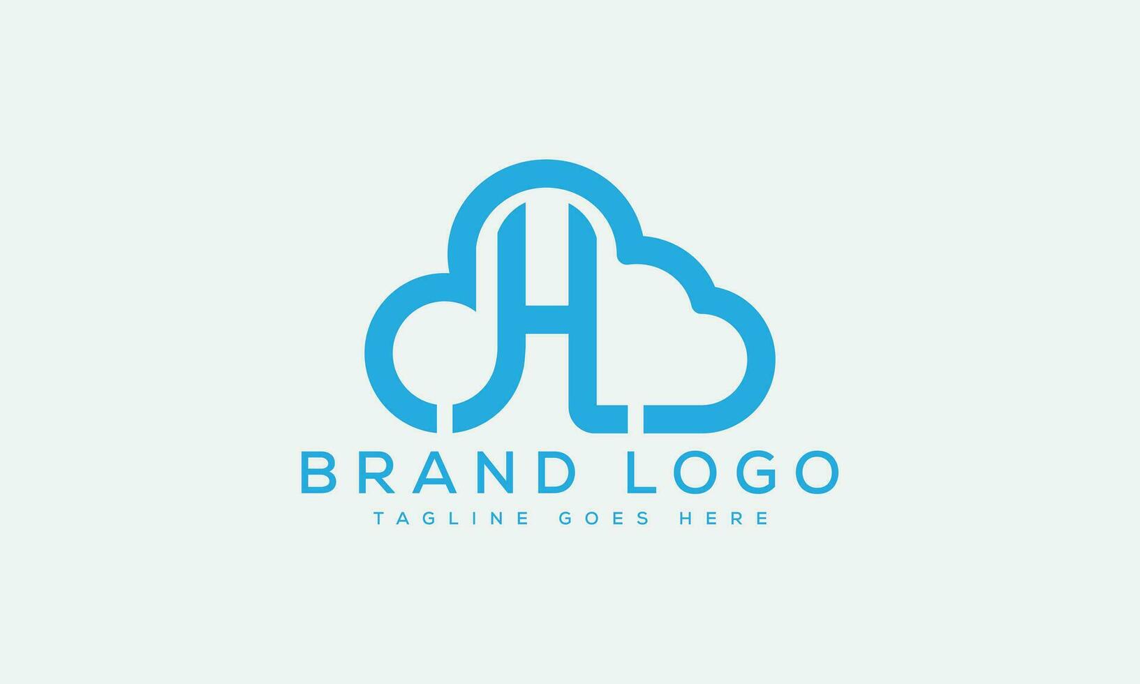 letter H logo design vector template design for brand.