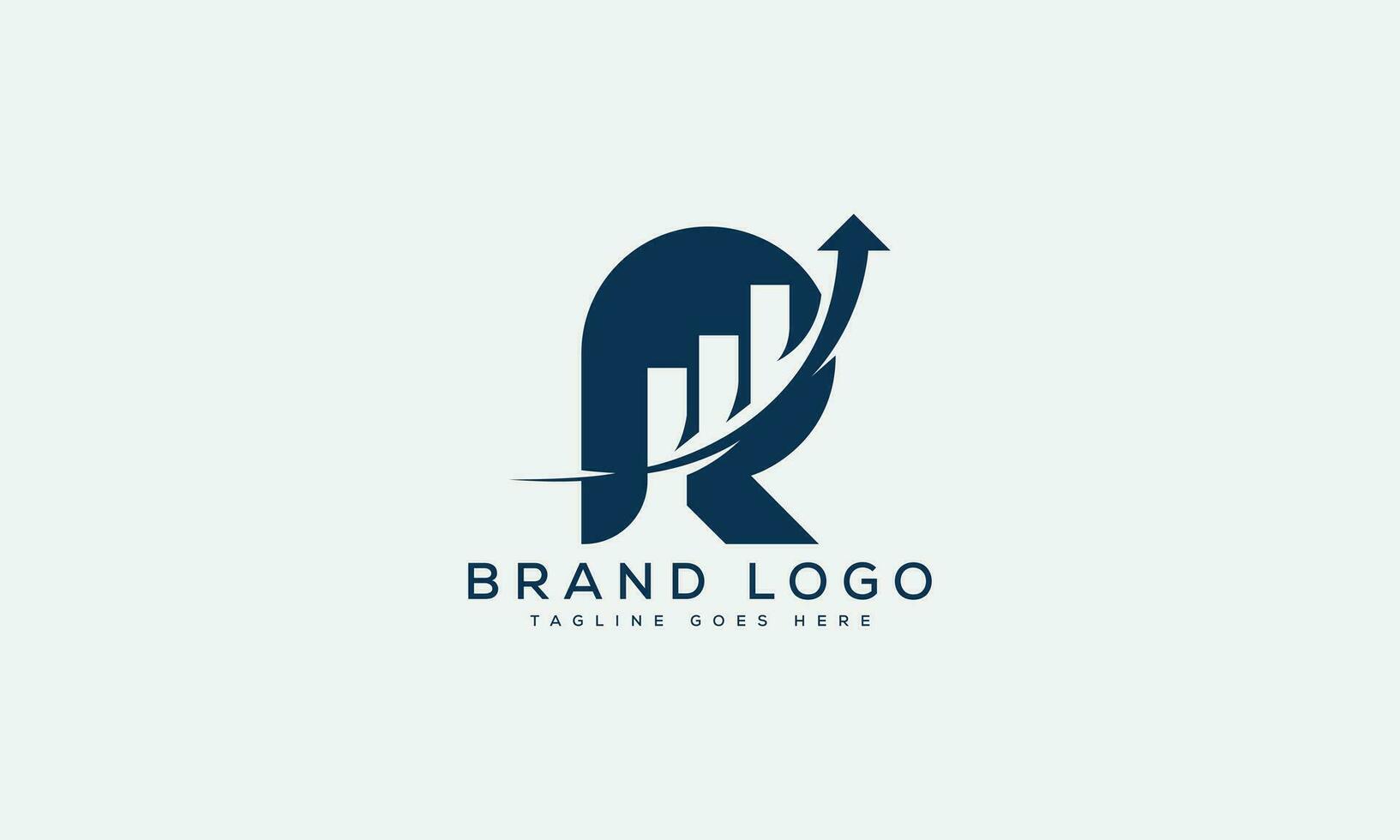 letter R logo design vector template design for brand.