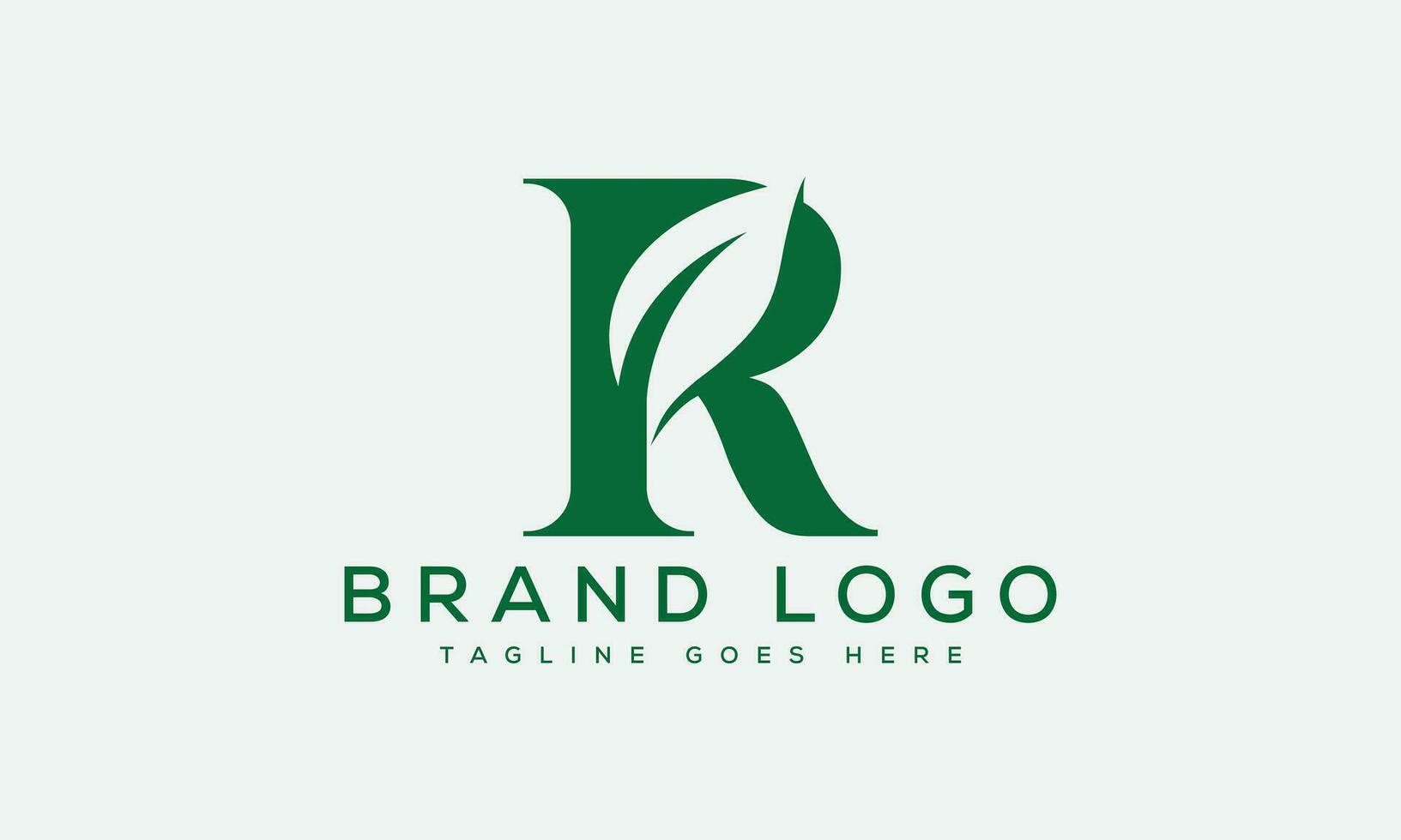 letter R logo design vector template design for brand.