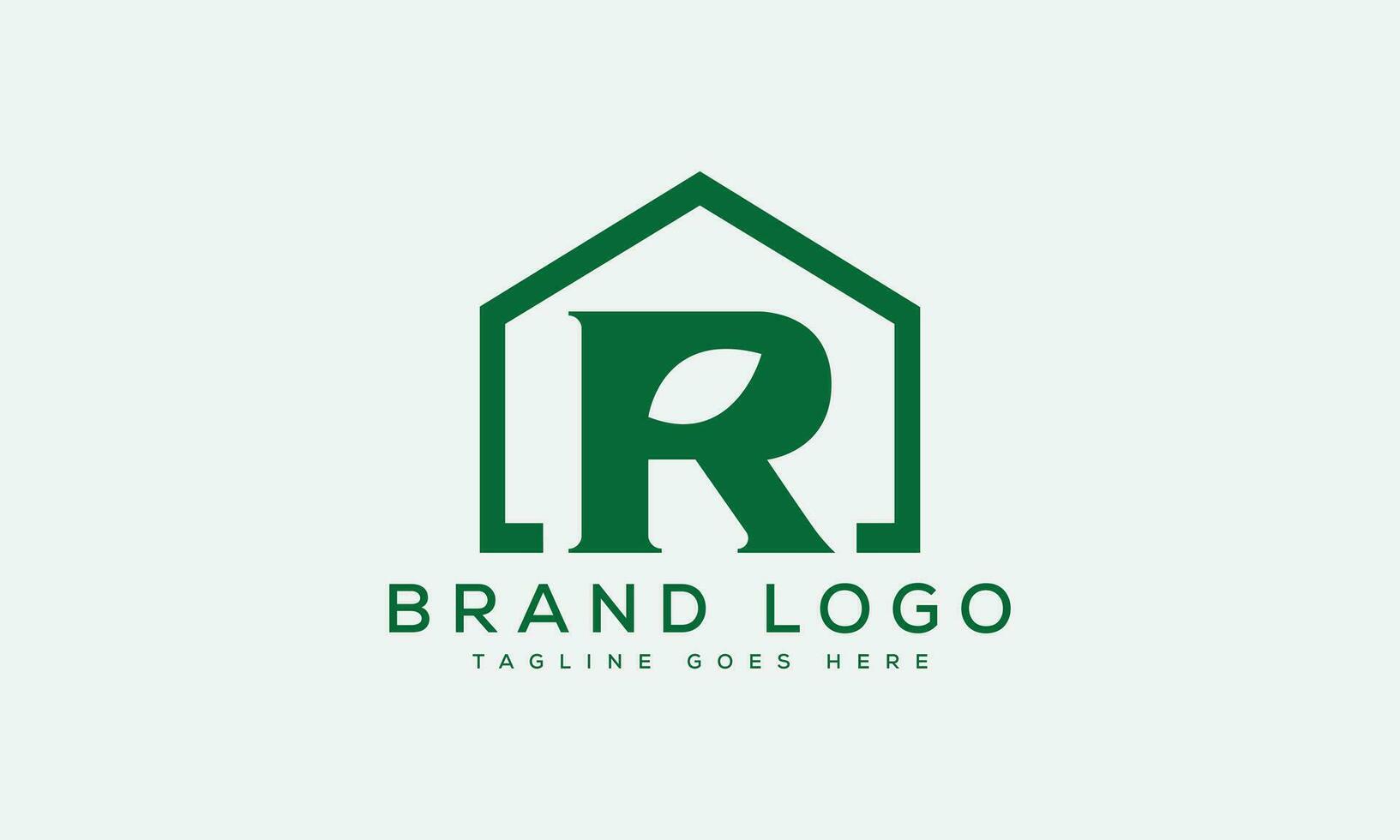letter R logo design vector template design for brand.