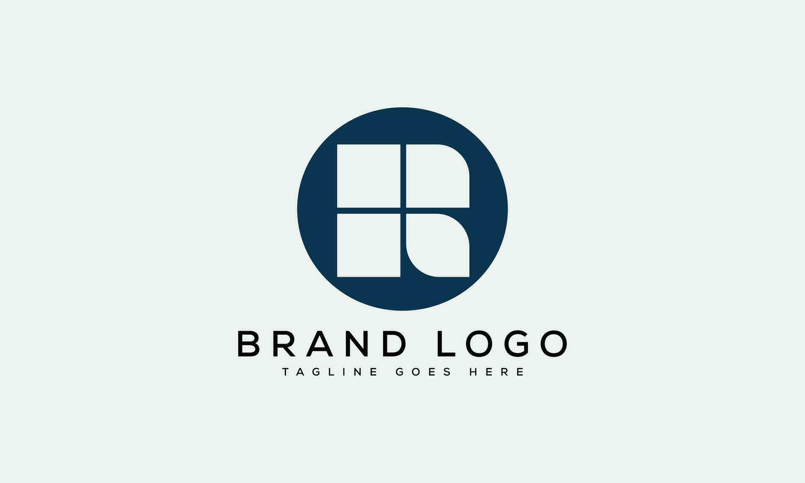 letter R logo design vector template design for brand.