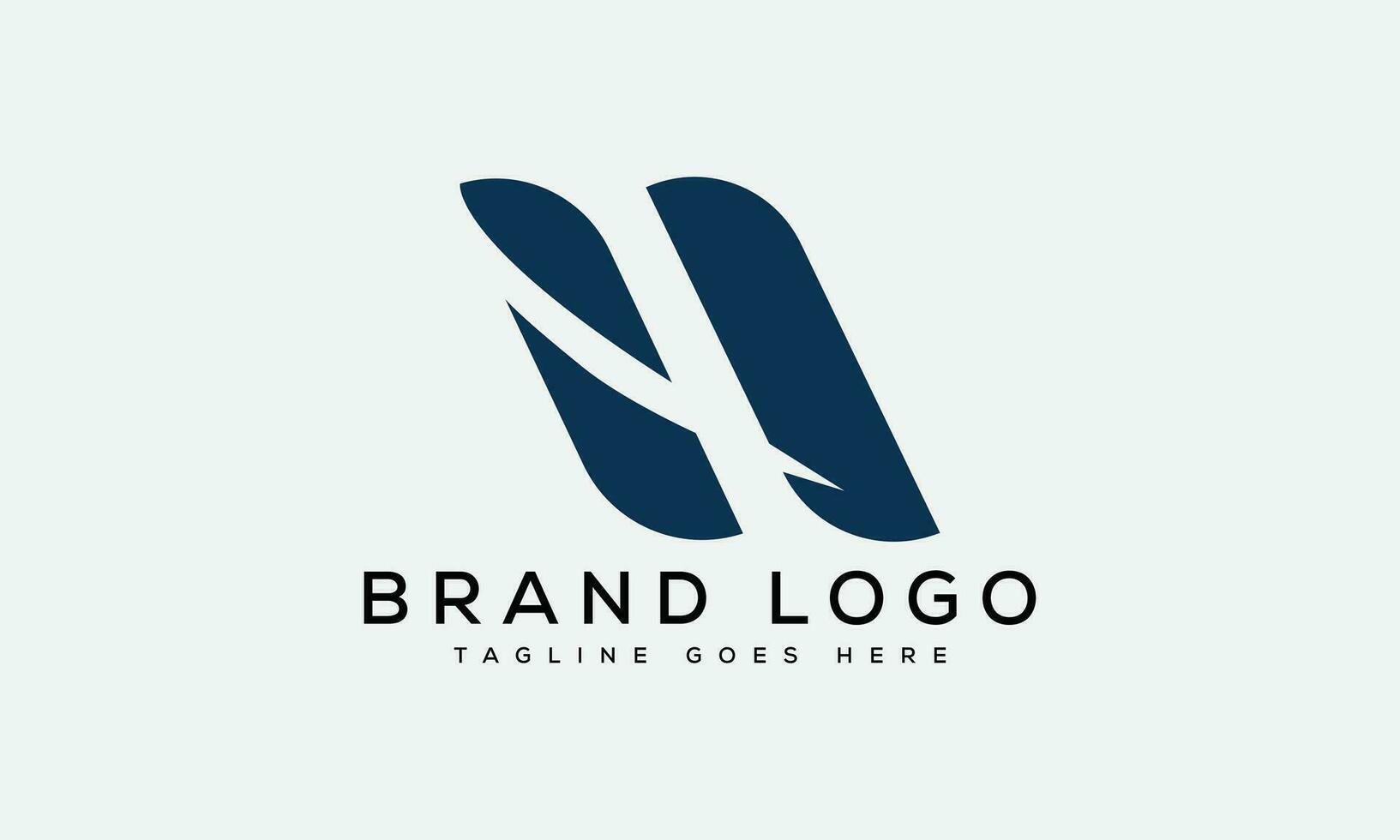 letter H logo design vector template design for brand.