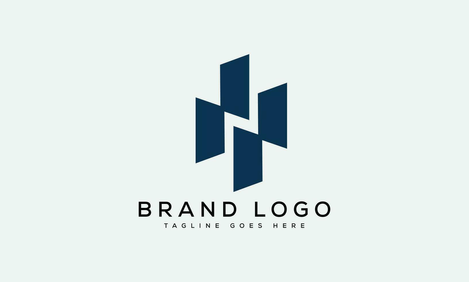 letter N logo design vector template design for brand.