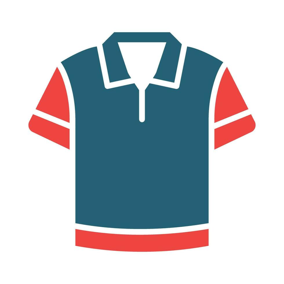 Shirt Vector Glyph Two Color Icons For Personal And Commercial Use.