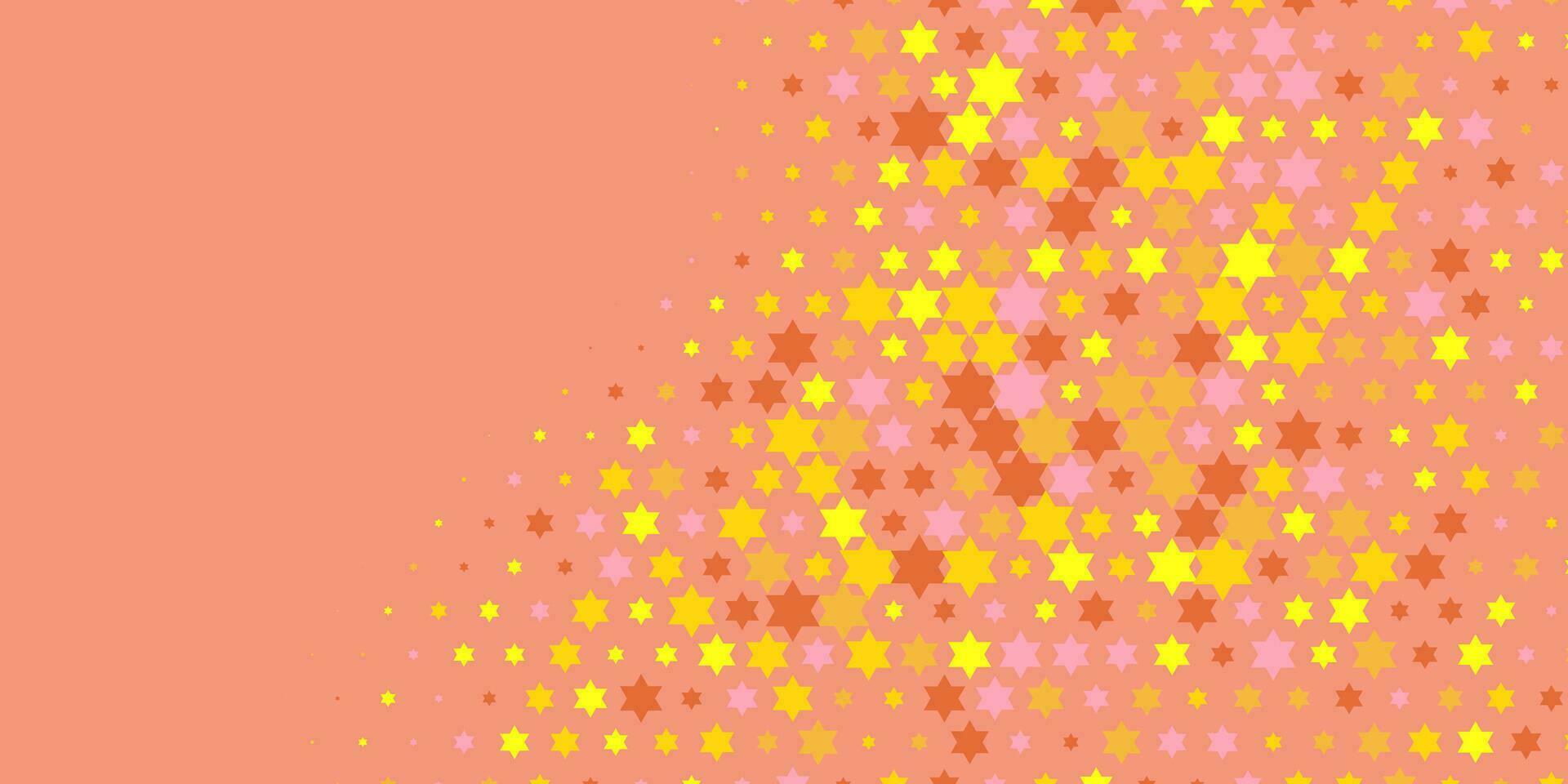 Colorful stars Abstract Illustration background beautiful banner with copy space vector