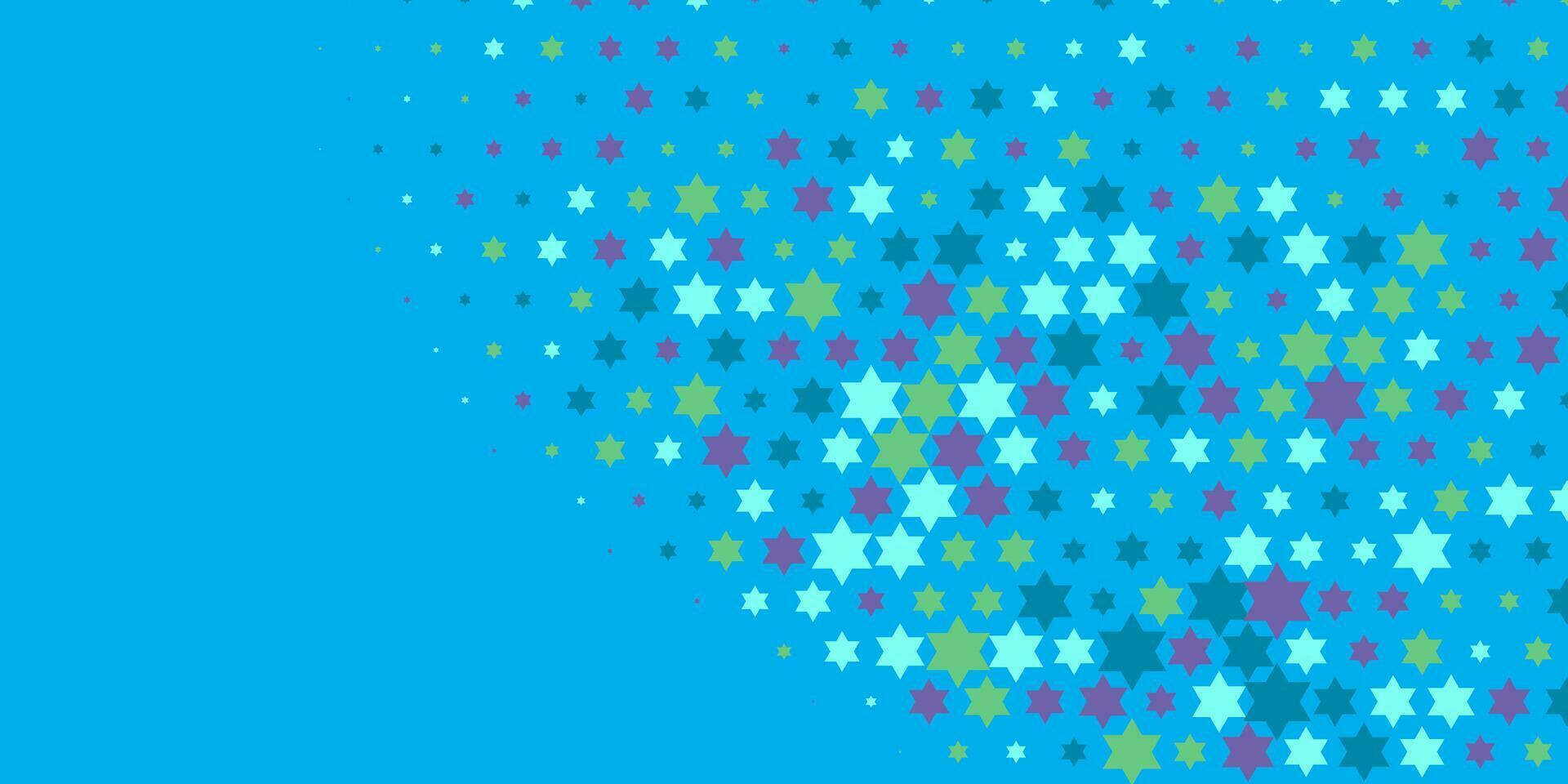 Colorful stars Abstract Illustration background beautiful banner with copy space vector