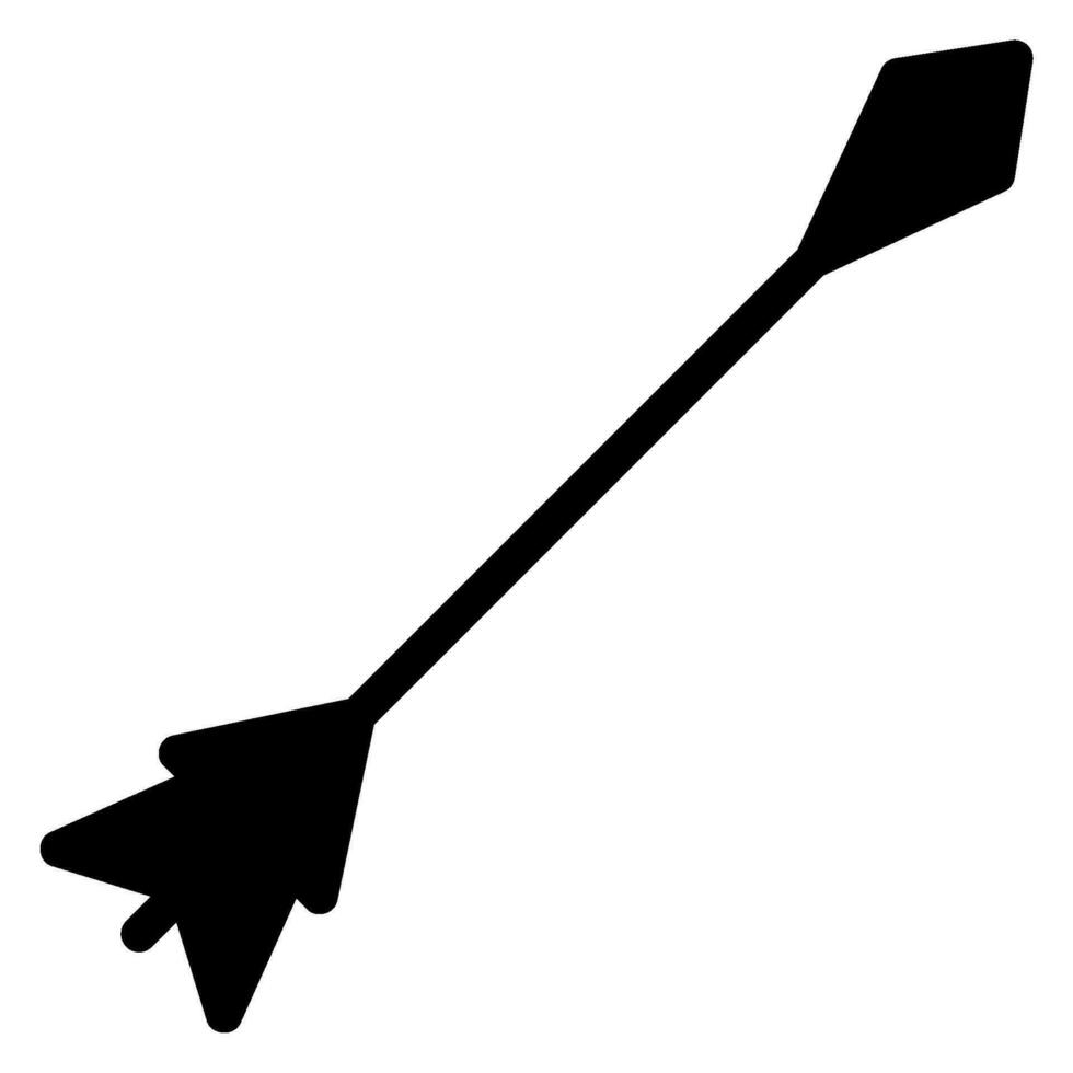 arrow glyph icon vector