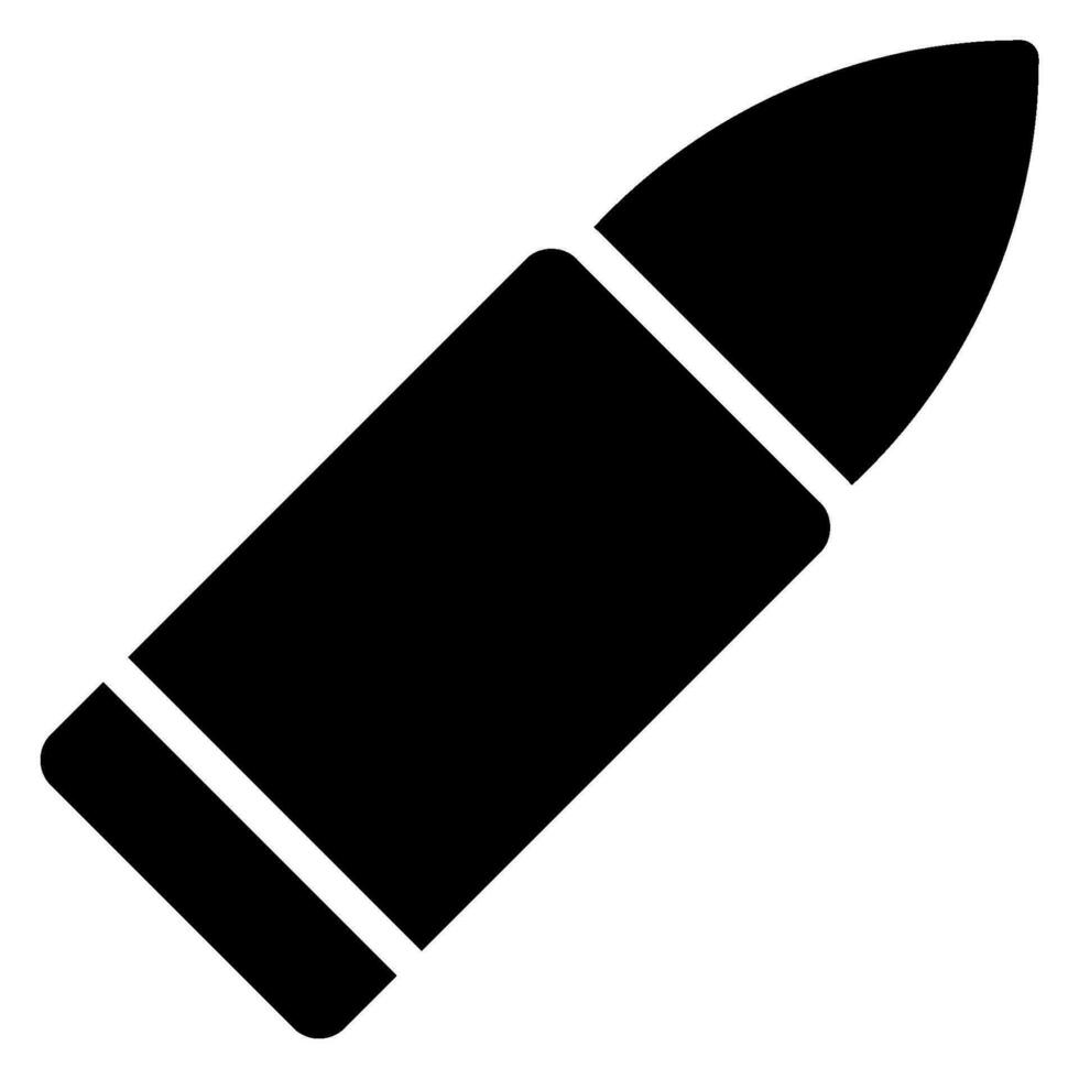 bullet glyph icon vector