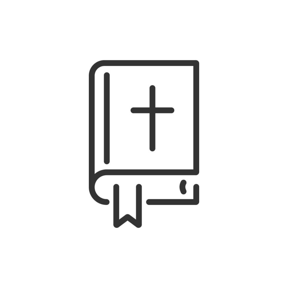 Icon of the Holy Bible. Vector illustration design.