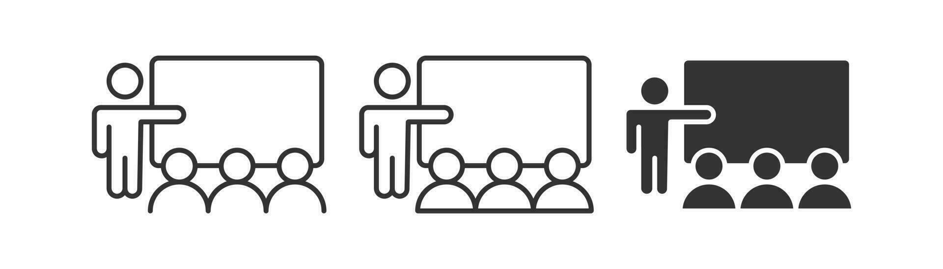 Teacher class icon. Vector illustration design.