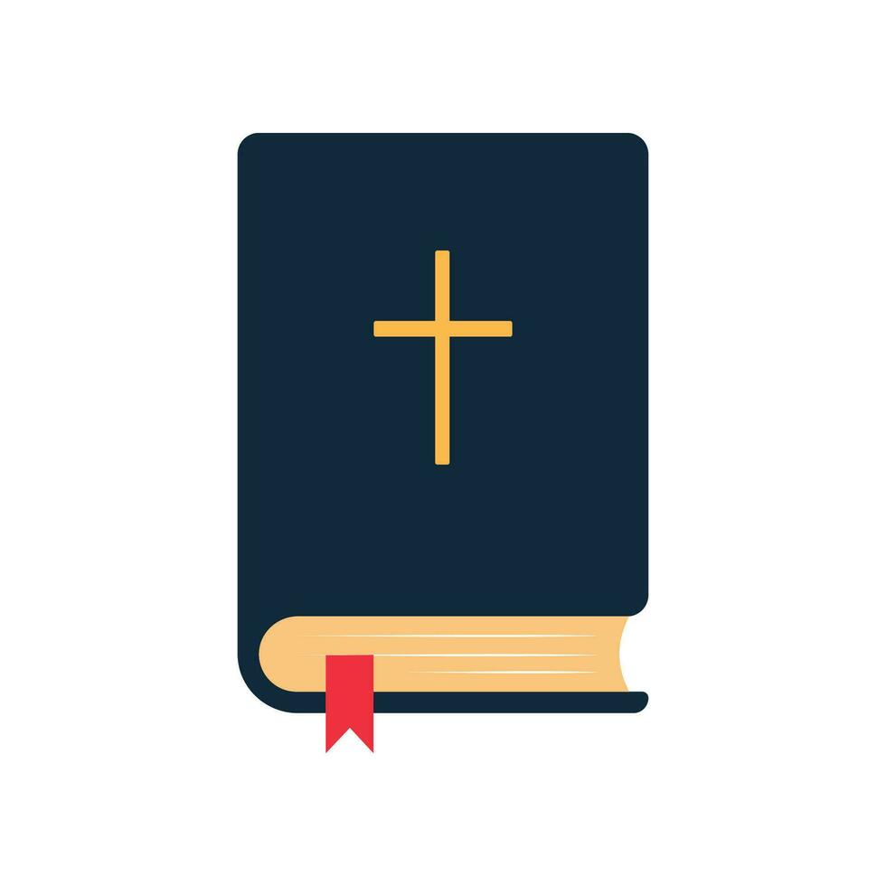 Biblia icono. vector ilustración.