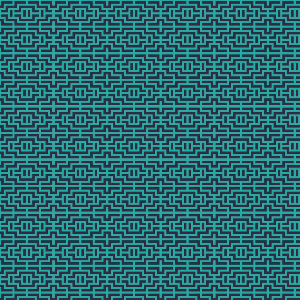 Geometric abstract line shape seamless patern vector