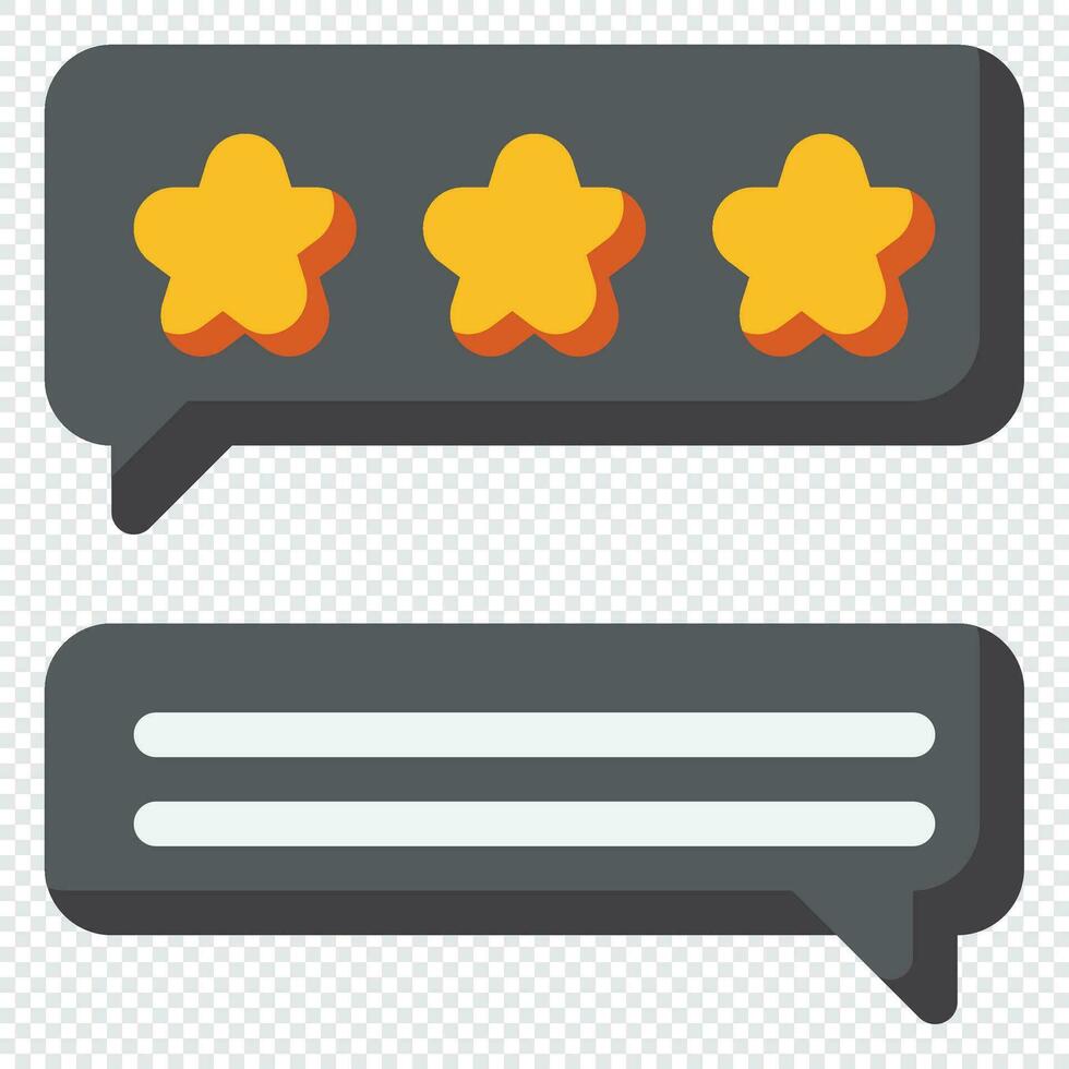 Feedback Icon. Digital marketing concept. Flat icon vector