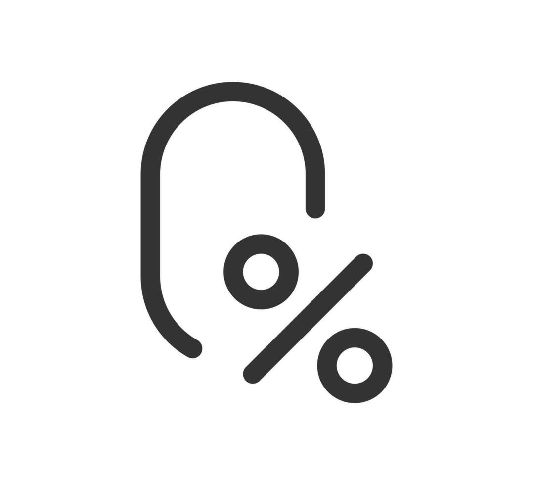 Zero percent icon. Vector illustration design.