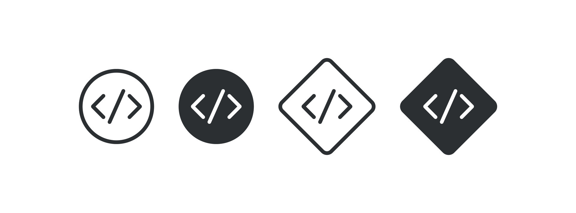 Code icon. Code html signs vector 34997129 Vector Art at Vecteezy