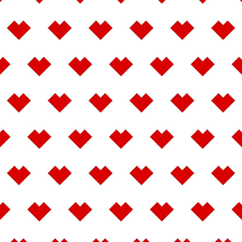 Pattern with heart icon. Wrapping paper symbol. Sign polka, love decoration vector. vector