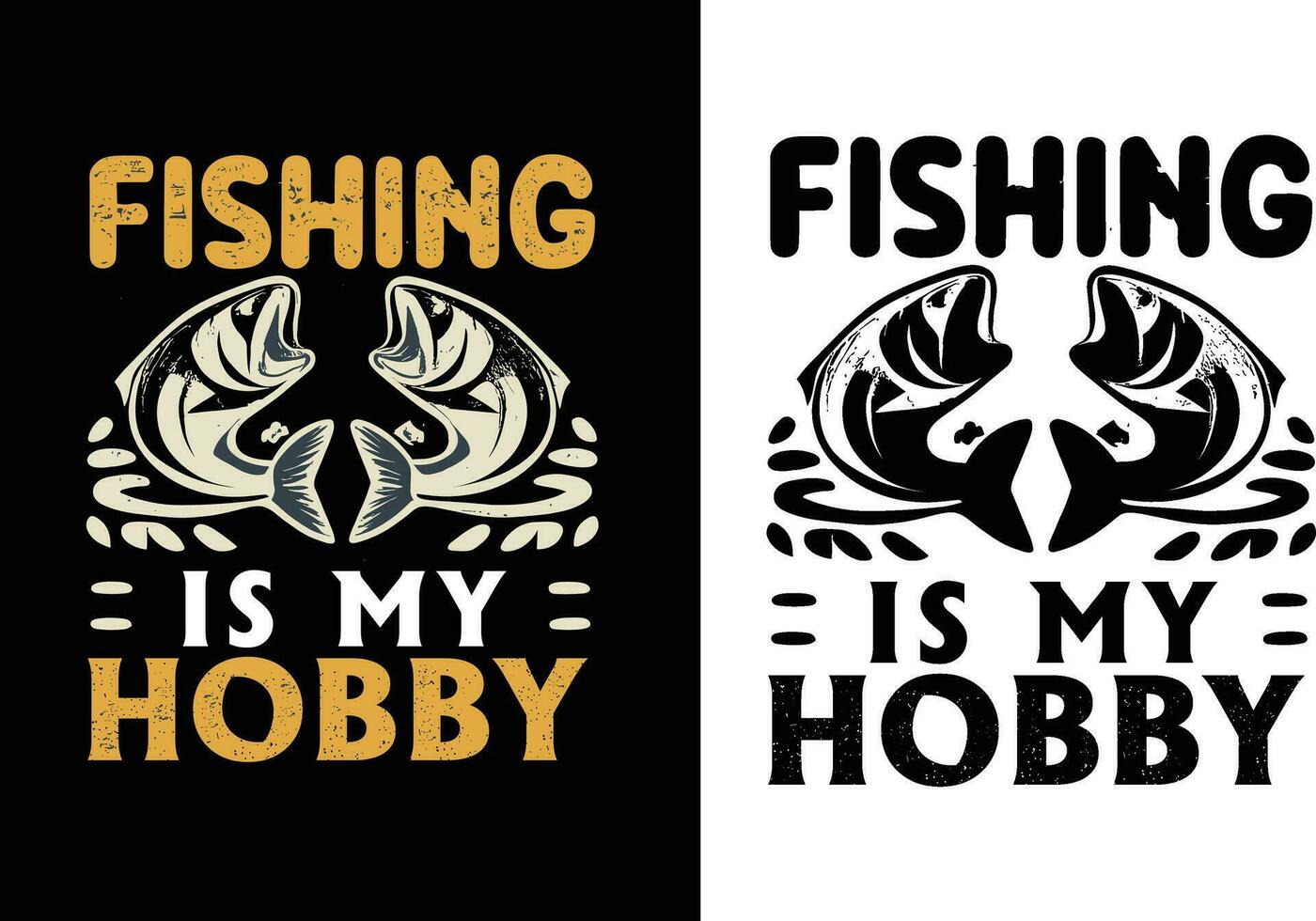 Fishing T Shirt Design Vector