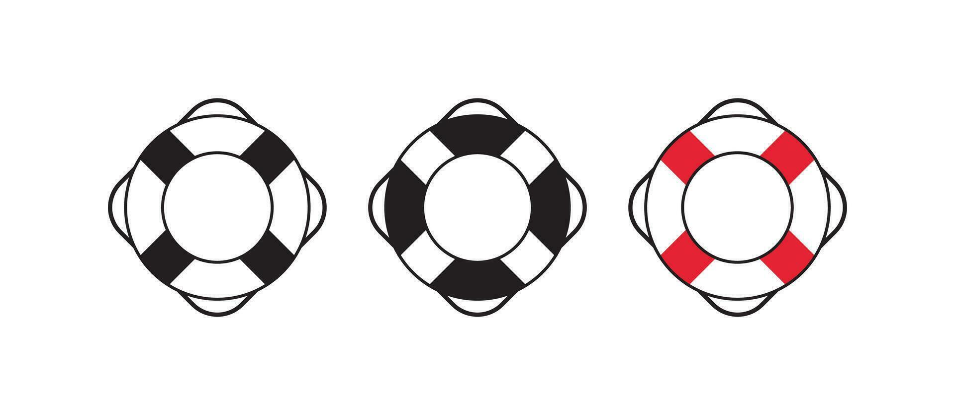 Lifebuoy icon. Floater save lifes symbol. Sign lifebelt vector flat.