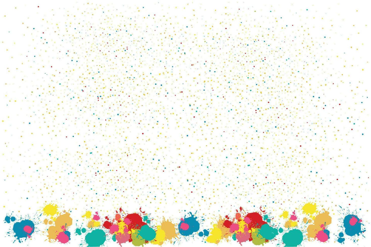 Background with watercolor splashes. Paint stain. Grunge texture colors. Splashes of rainbow paint for your design. Vector