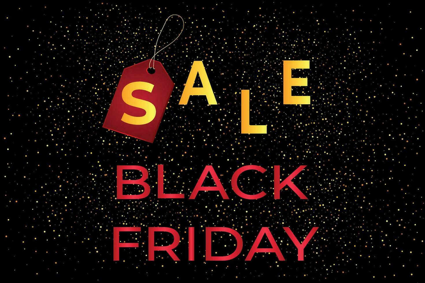 Black Friday Sale banner. Modern minimal design with. Template for promotion, advertising, web, social and fashion ads. Vector