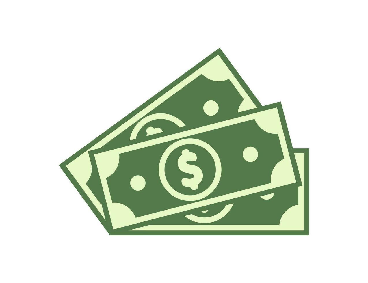 Three dollar icon. American money symbol. Sign cash vector. vector