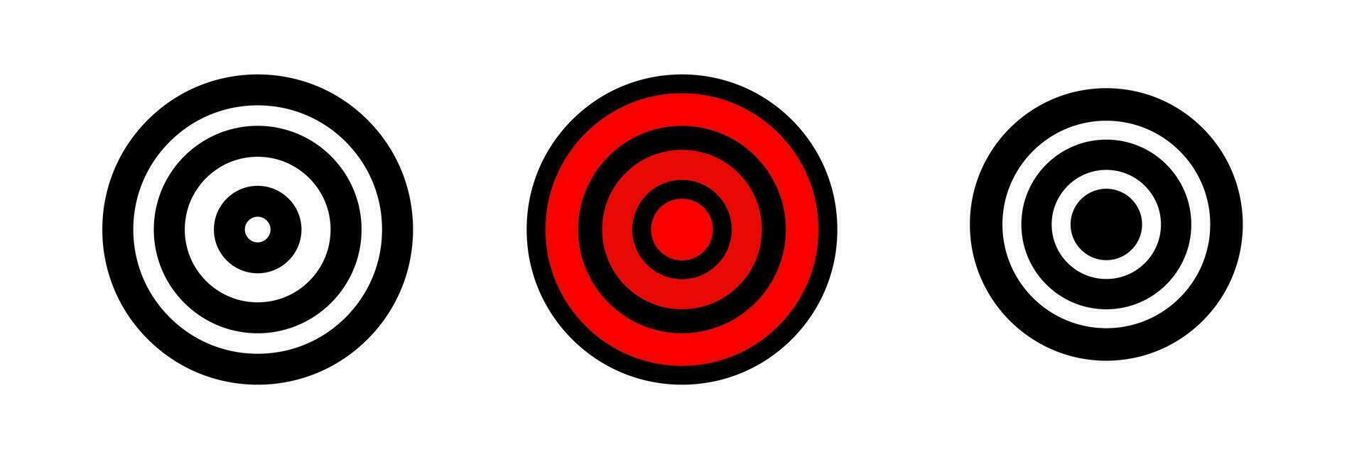 Goal icon. Aim symbol. Sign target vetor. vector